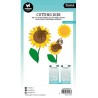 (SL-ES-CD519)Studio Light SL Cutting Die Floral bees Essentials nr.519