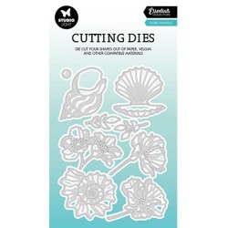 (SL-ES-CD520)Studio Light SL Cutting Die Flower seashells Essentials nr.520