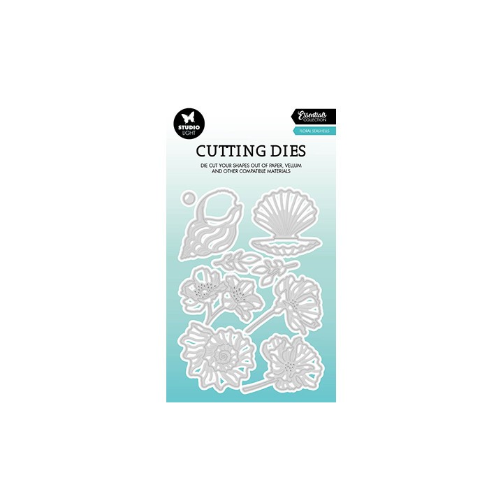 (SL-ES-CD520)Studio Light SL Cutting Die Flower seashells Essentials nr.520