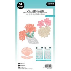 (SL-ES-CD520)Studio Light SL Cutting Die Flower seashells Essentials nr.520