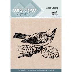 (CDECS138)Bird - Clear Stamp - Card Deco Essentials