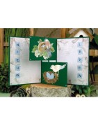 (SB10748)3D Push Out - Jeanine's Art - Vintage Birds - Bird's Nest