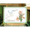 (SB10749)3D Push Out - Jeanine's Art - Vintage Birds - Wooden Bird House