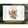 (SB10749)3D Push Out - Jeanine's Art - Vintage Birds - Wooden Bird House