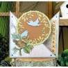 (SB10750)3D Push Out - Jeanine's Art - Vintage Birds - Birdcage