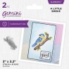 (GEM-MD-ELE-ALBIRD)Gemini Statement Cut-in Cut-Out A Little Birdie Elements Dies