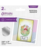 (GEM-MD-ELE-MYMED)Gemini Statement Cut-in Cut-Out Mystical Meadow Elements Dies