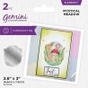 (GEM-MD-ELE-MYMED)Gemini Statement Cut-in Cut-Out Mystical Meadow Elements Dies