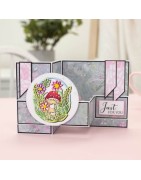 (GEM-MD-ELE-MYMED)Gemini Statement Cut-in Cut-Out Mystical Meadow Elements Dies