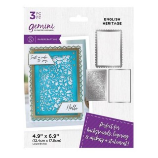 (GEM-MD-CAD-ENHE)Gemini Deep Border English Heritage Create-a-Card Dies