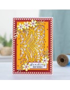 (GEM-MD-CAD-BAFR)Gemini Deep Border Baroque Frame Create-a-Card Dies