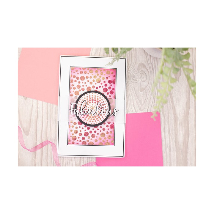 (CC-STEN-SPODOTS)Crafter's Companion Spots and Dots Multi-Use Stencil Set (3pcs)