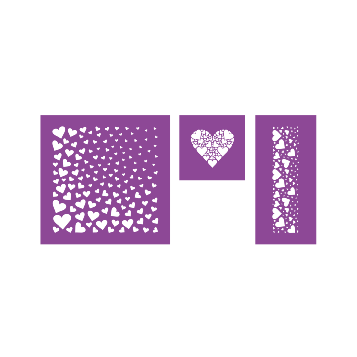 copy of (CC-STEN-SPODOTS)Crafter's Companion Spots and Dots Multi-Use Stencil Set (3pcs)