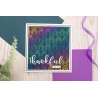 (CC-STEN-PEAFEAT)Crafter's Companion Peacock Feathers Multi-Use Stencil Set (3pcs)