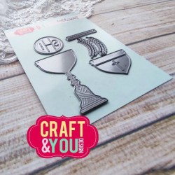 (CW222)Craft and You design Communion Chalice Dies