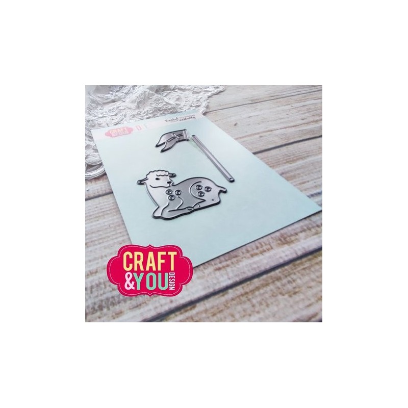 (CW223)Craft and You design Easter Lamb Dies