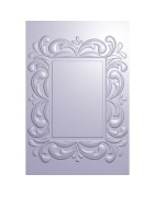 (GEM-EFD-3D-RERE)Gemini 3D Embossing Folder and Nesting Dies Regal Rectangle