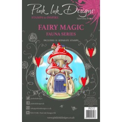 (PI212)Pink Ink Designs Fairy Magic A5 Clear Stamps