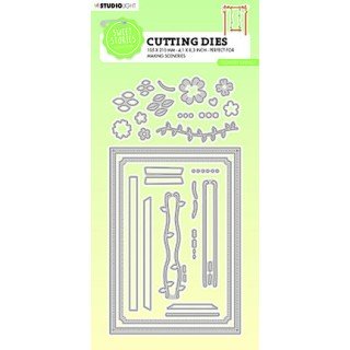 (SL-SS-CD509)Studio Light SL Cutting Die Flowery swing Sweet Stories nr.509