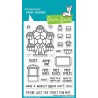 (LF3071)Lawn Fawn Wheely Great Day Clear Stamps