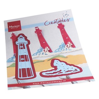 (LR0808)Creatables Tiny's Lighthouse & surf