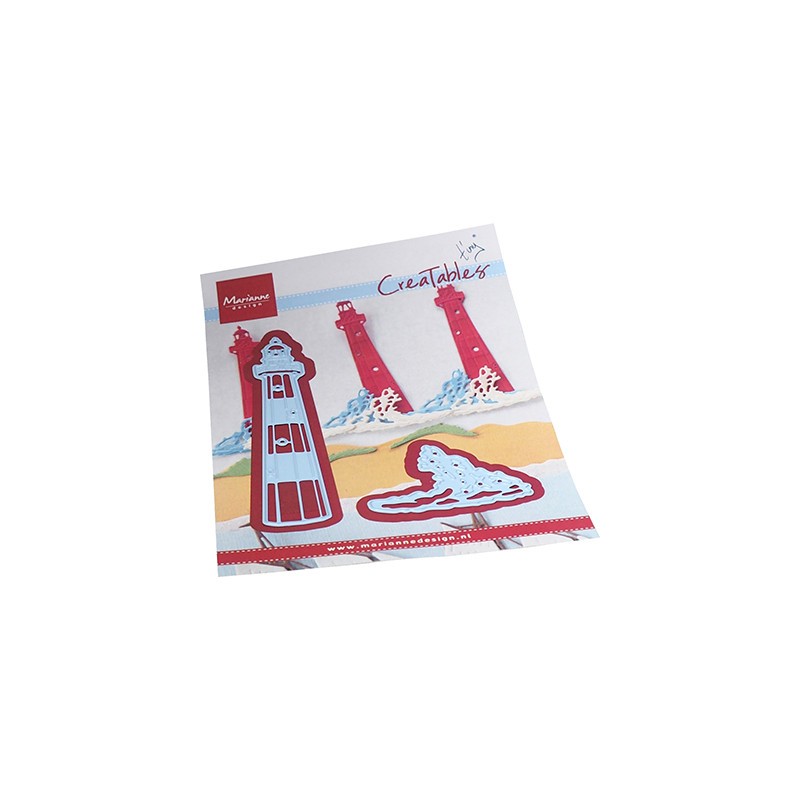 (LR0808)Creatables Tiny's Lighthouse & surf