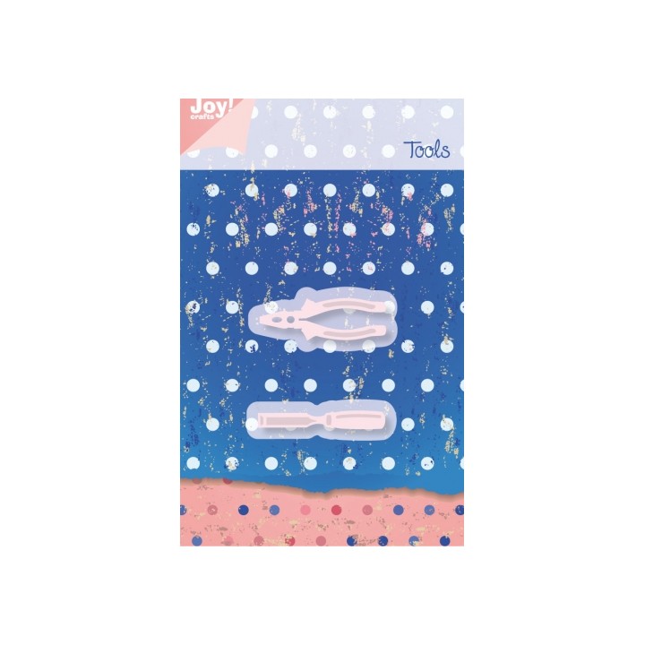 (6002/0295)Decouper & Gaufrer Pochoir tenailles+gouge