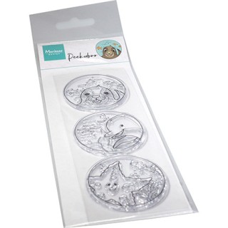 (CS1131)Clear stamp Hetty's Peek-a-boo Ocean