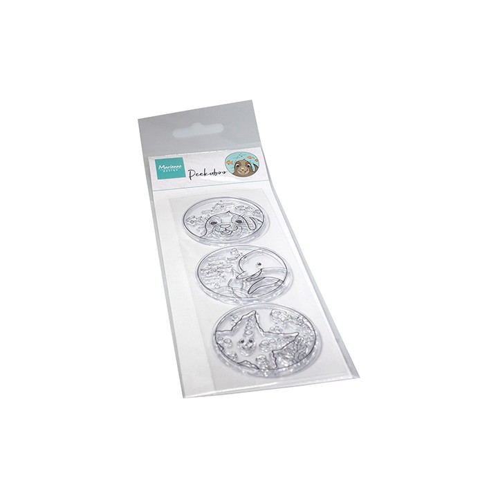 (CS1131)Clear stamp Hetty's Peek-a-boo Ocean