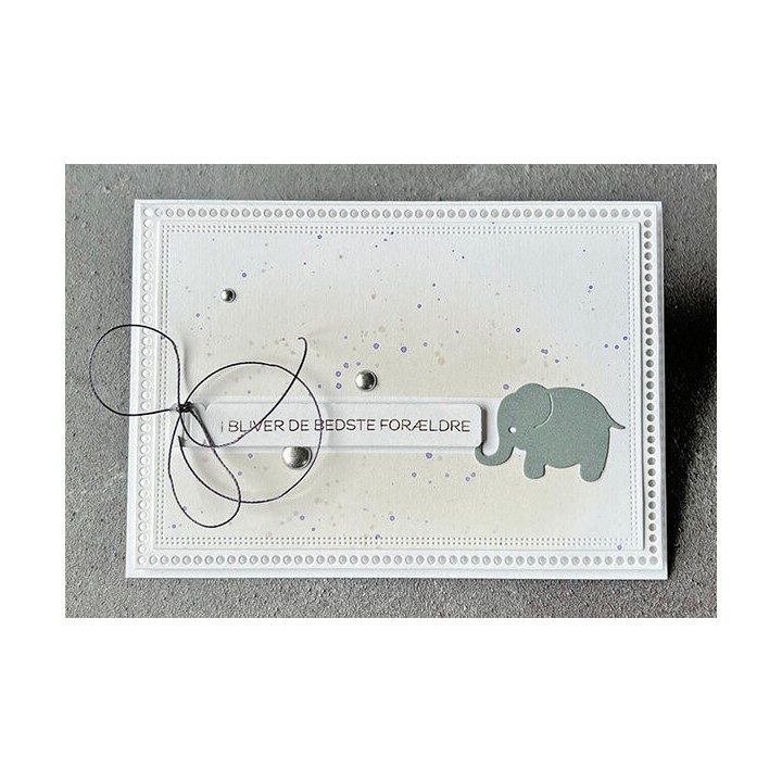 (SBD306)Simple and Basic Circle Edges Rectangle Cutting Dies