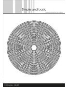 (SBD309)Simple and Basic Circle Edges Circle Cutting Dies