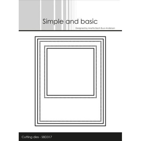 (SBD317)Simple and Basic Polariod Cutting Dies