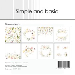 (SBP517)Simple and Basic Spring Feelings 6x6 Inch Paper Pack