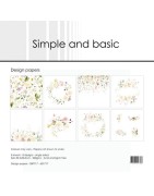 (SBP717)Simple and Basic Spring Feelings 12x12 Inch Paper Pack