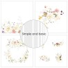 (SBP717)Simple and Basic Spring Feelings 12x12 Inch Paper Pack