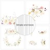 (SBP717)Simple and Basic Spring Feelings 12x12 Inch Paper Pack