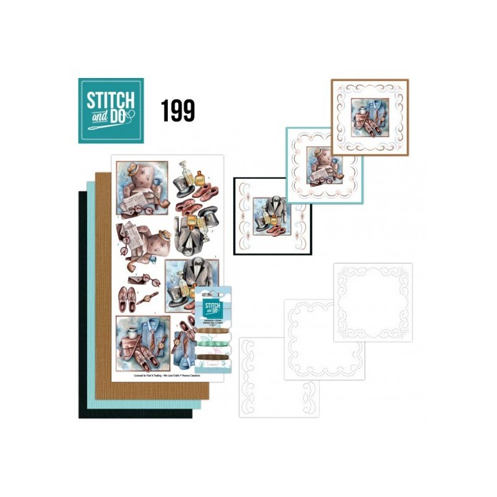 (STDO199)Stitch And Do 199 - Yvonne Creations - Men In Style
