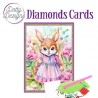 (DDDC1127)Dotty Designs Diamond Cards - Rabbit in dress