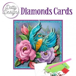 (DDDC1128)Dotty Designs Diamond Cards - Blue Bird