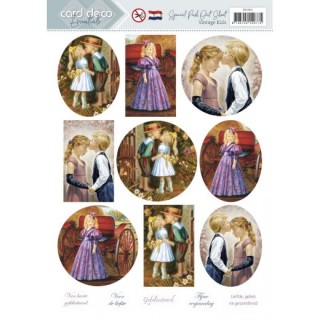 (SB10801)Special Push Out Sheet - Card Deco Essentials - Vintage Kids - NL