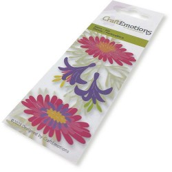 (115633/0295)CraftEmotions Die - Dried Flower 2 3D Card 5x10cm