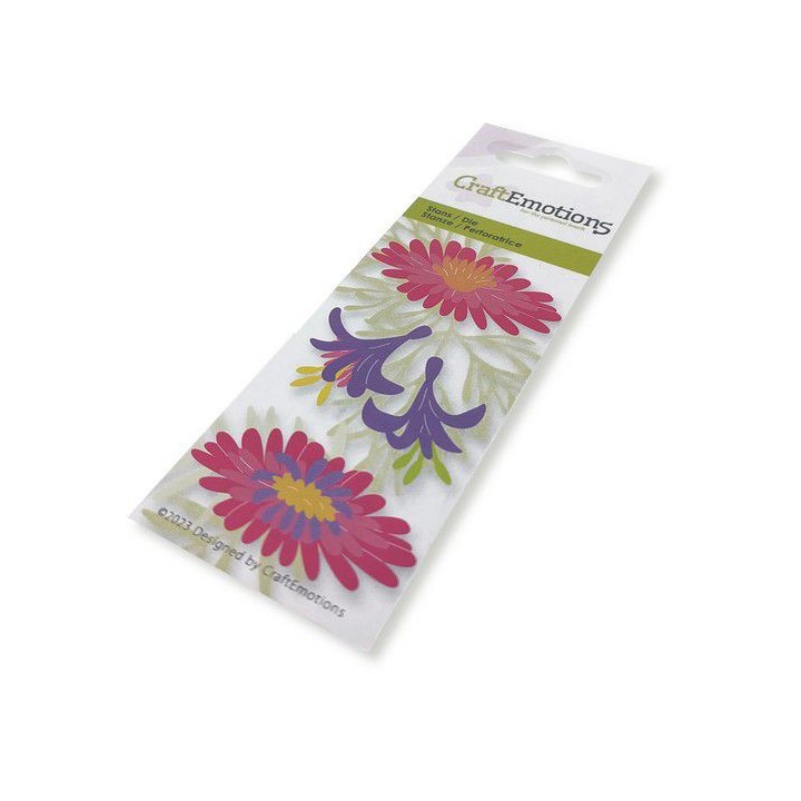 (115633/0295)CraftEmotions Die - Dried Flower 2 3D Card 5x10cm