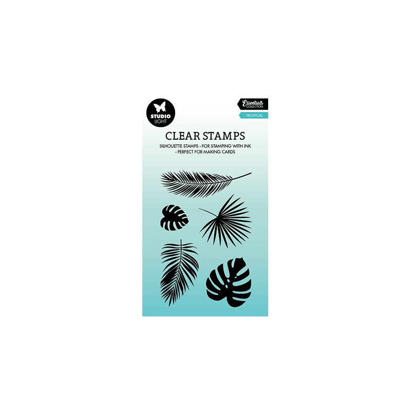 (SL-ES-STAMP432)Studio light SL Clear stamp Tropical Essentials nr.432