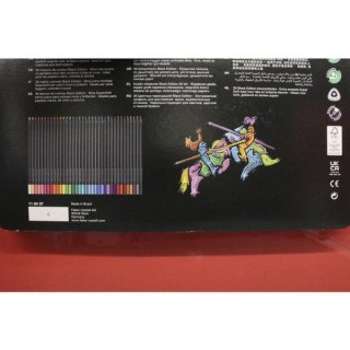 (116437)Faber Castell Black Edition Colour Pencils Tin (36pcs)