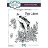 (UMSDB154)Creative Expressions Designer Boutique Clear Stamp A6 Floral Wishes