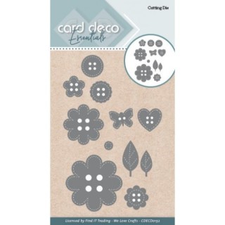 (CDECD0132)Card Deco Essentials - Cutting Dies - Buttons