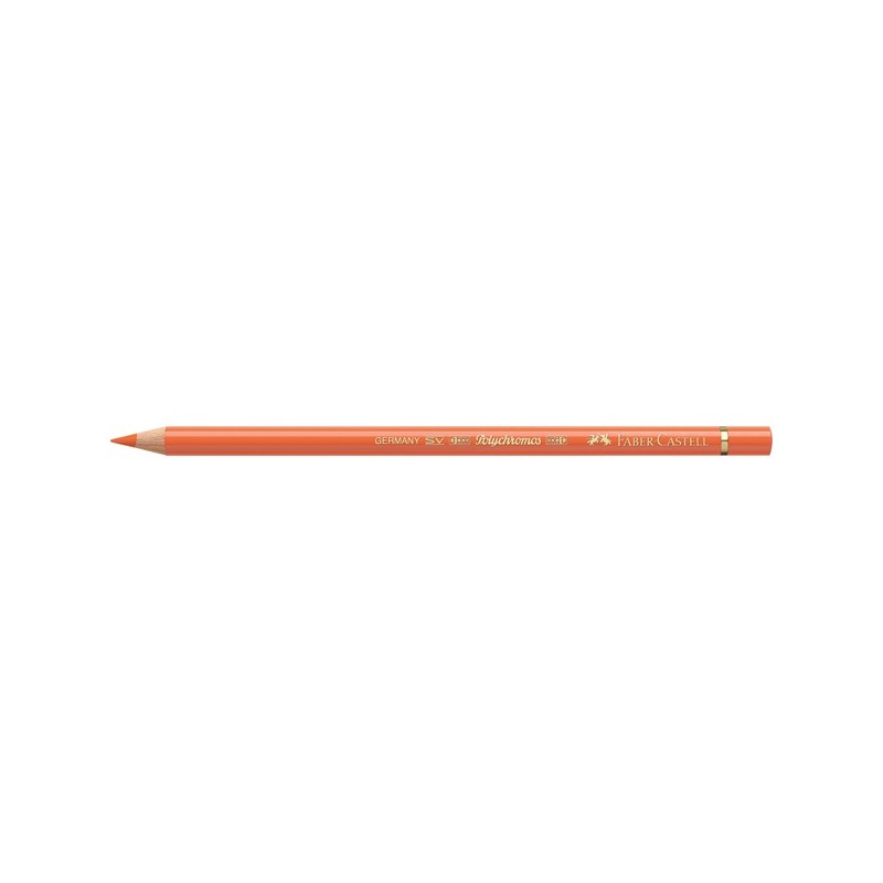 (113)Pencil FC Polychromos orange glaze