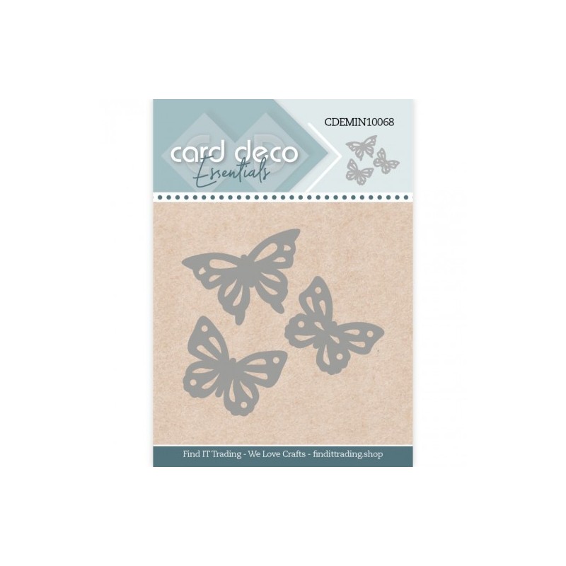 (CDEMIN10068)Card Deco Essentials - Mini Dies - 68 - Butterflies