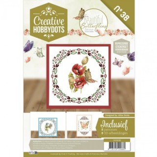 (CH10038)Creative Hobbydots 38 - Precious Marieke - Beautiful Butterfly