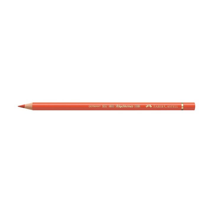 (115)Pencil FC Polychromos dark cadmium orange